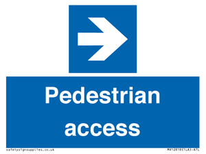 Pedestrian access